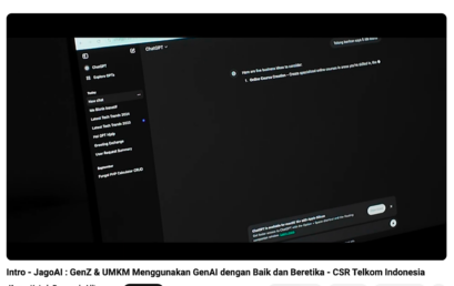 Program CSR JagoAI Telkom Indonesia X Telkom University (RA-Ko+Lab)